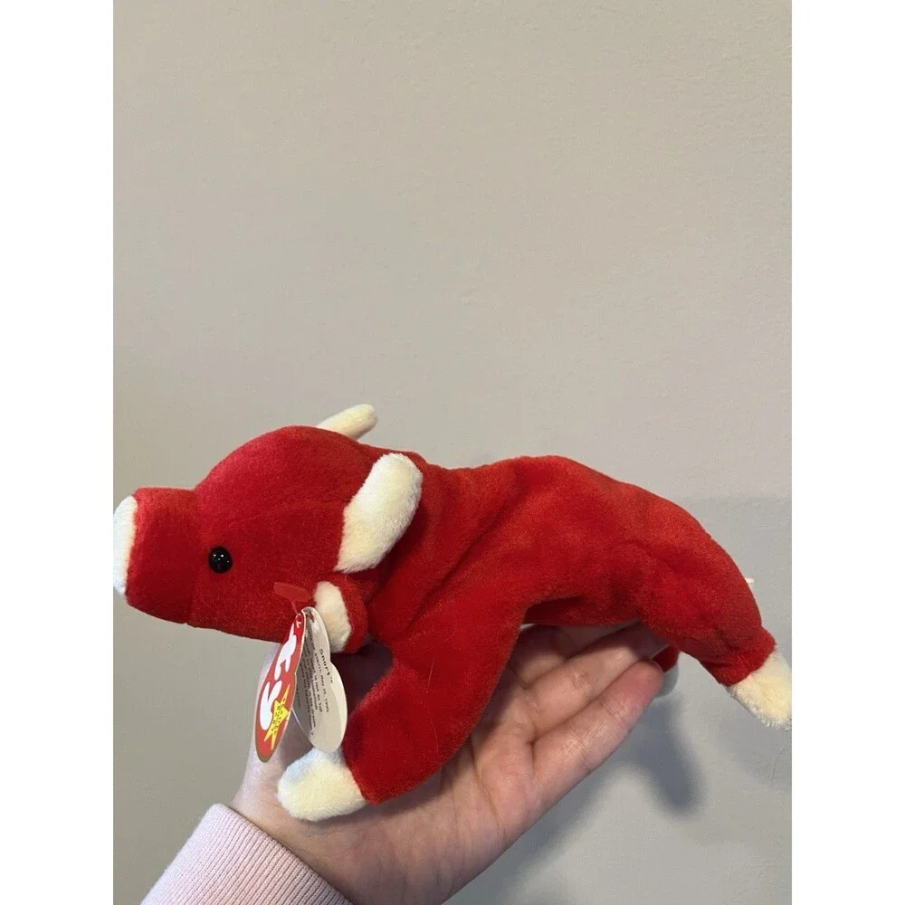 Ty Beanie Buddy Snort the Bull Plush Toy - 4002